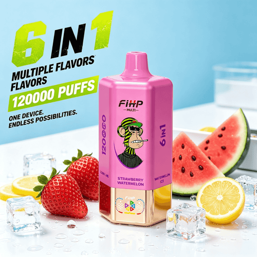 FIHP 120k Puffs 6in1 Többízű Vape (120,000 slukk)