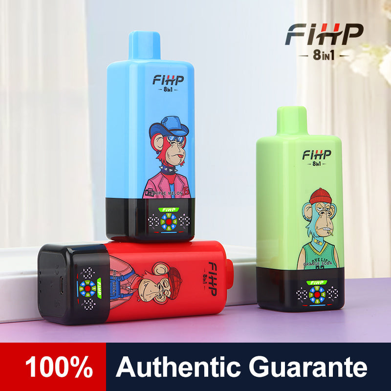 FIHP 200k Puffs 8w1 Multi smaki Vape