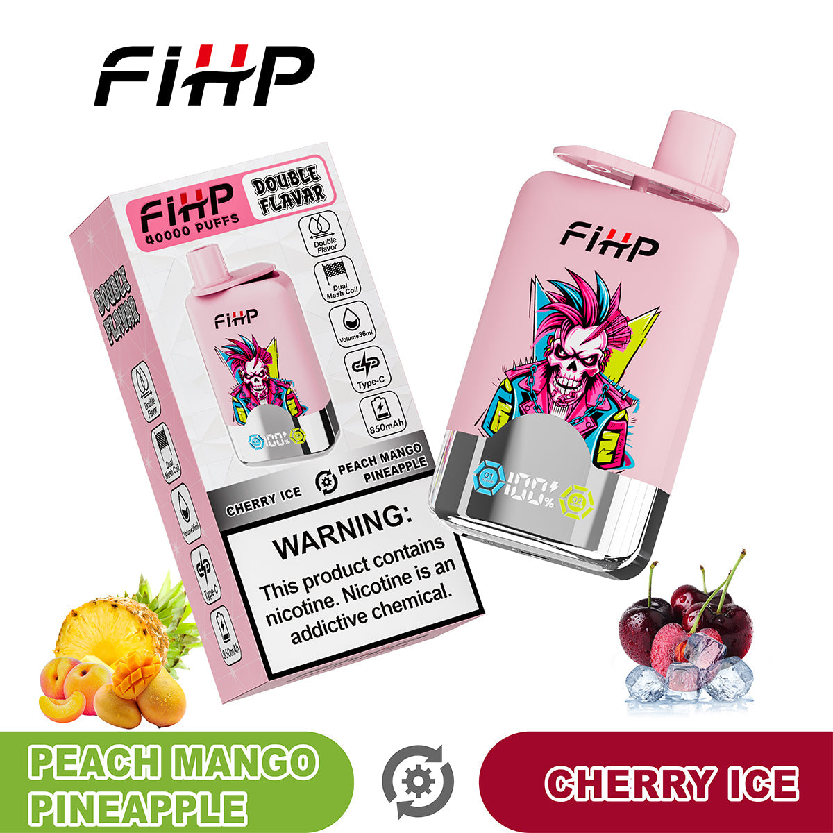 FIHP 40000 kétízű elektronikus cigaretta