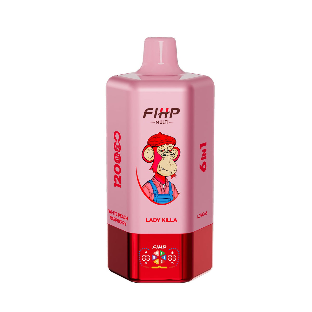 FIHP 120k Puffs 6in1 Többízű Vape (120,000 slukk)