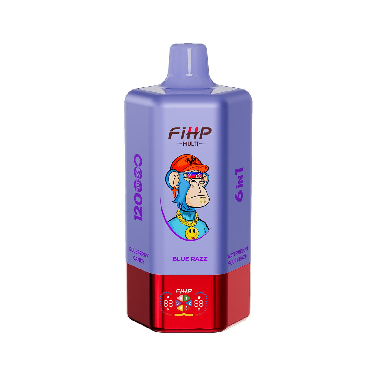FIHP 120k Puffs 6in1 Többízű Vape (120,000 slukk)